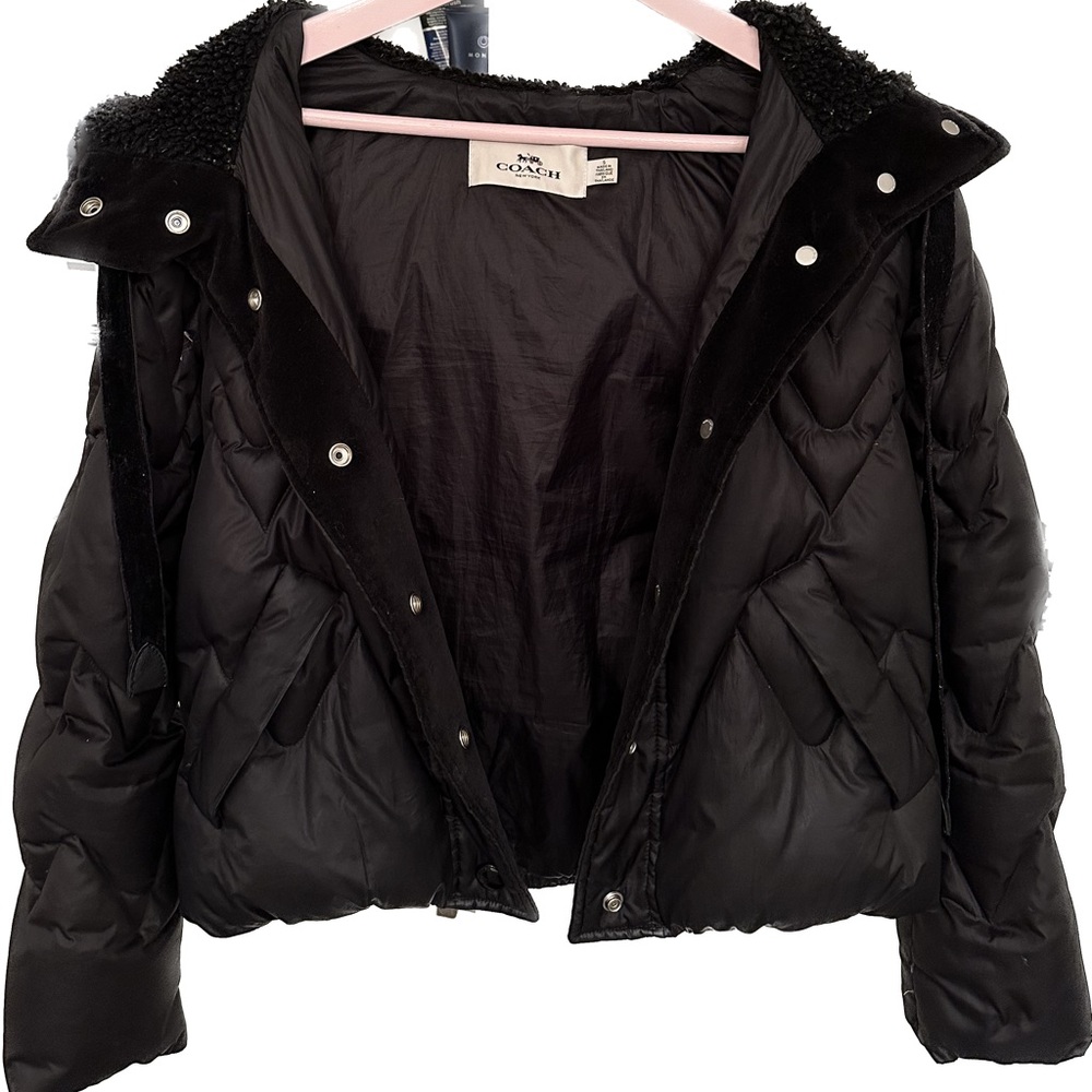 Black Authentic Coach Coat